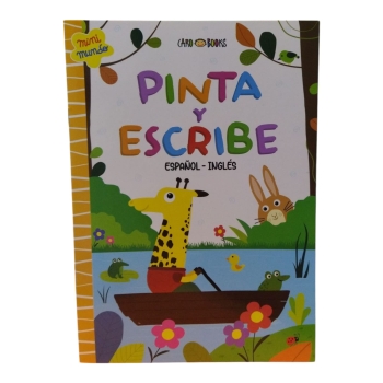 LIBRO P/COLOREAR Y ESCRIBIR CAROBOOKS ES