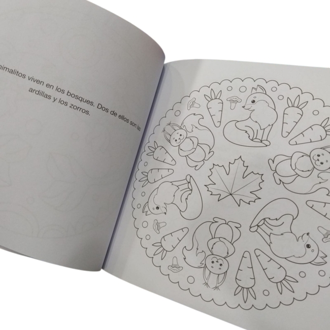 LIBRO P/COLOREAR MANDALAS PINTAR GATOS - Imagen 2