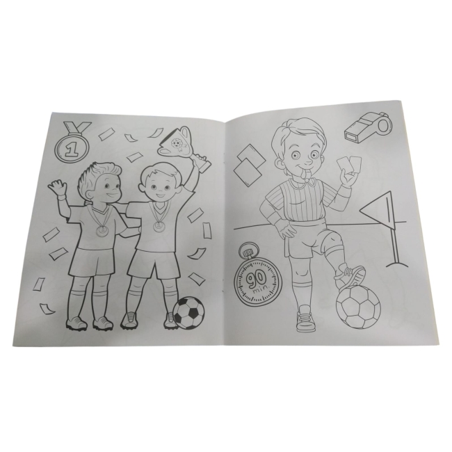 LIBRO P/COLOREAR FUTBOL PARA PINTAR - Imagen 2