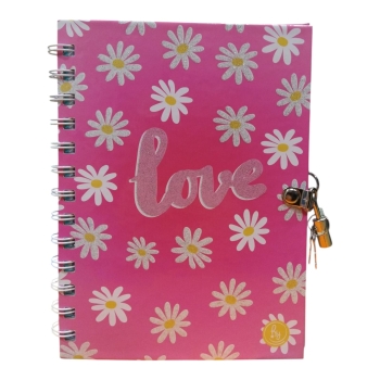 DIARIO INTIMO REYSA CON GLITTER ART 1049-1