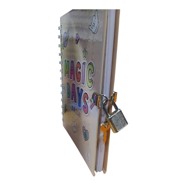 DIARIO INTIMO REYSA CON GLITTER ART 1049-1 - Imagen 2