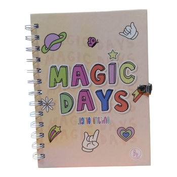 DIARIO INTIMO REYSA CON GLITTER ART 1049-1
