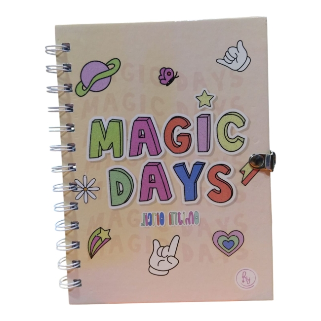 DIARIO INTIMO REYSA CON GLITTER ART 1049-1