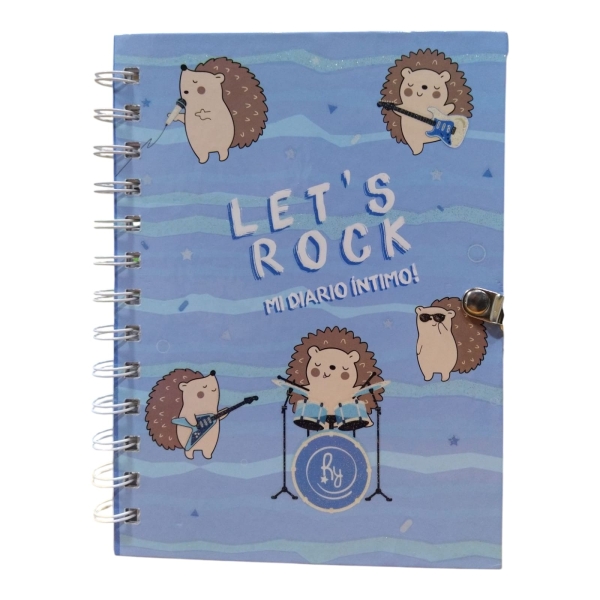 DIARIO INTIMO REYSA CON GLITTER ART 1049-1