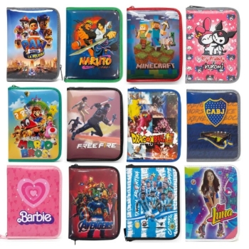 CARTUCHERA 1 PISO MOTIVOS FANTASIA