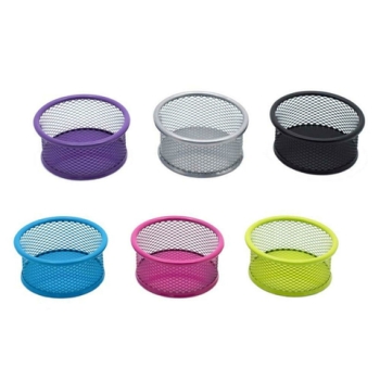 PORTACLIPS ALAMBRE REDONDO FUCSIA