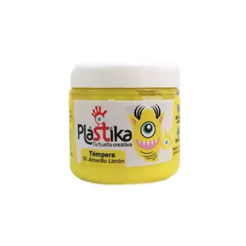 TEMPERA PLASTIKA AMARILLO LIMON 200ml