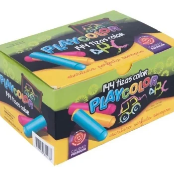 TIZA PLAYCOLOR COLOR X 144