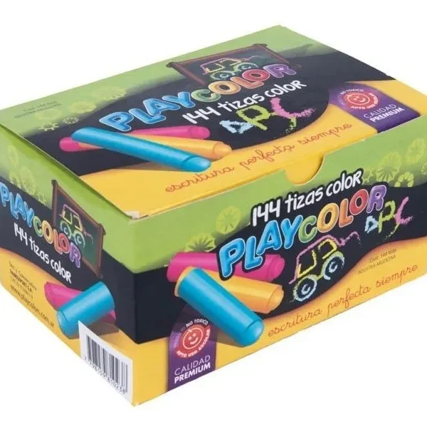 TIZA PLAYCOLOR COLOR X 144