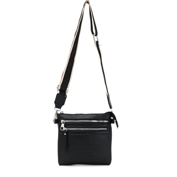 BANDOLERA SKORA NEGRA 3 CIERRES