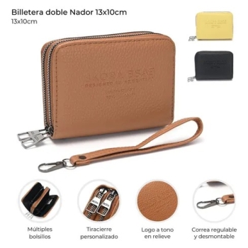 BILLETERA SKORA DAMA DOBLE CIERRE 39850