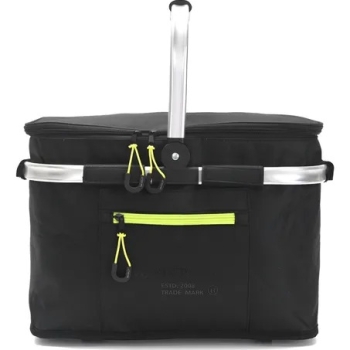 CANASTO WANDERLUST NEGRO CON DOBLE ASA/A
