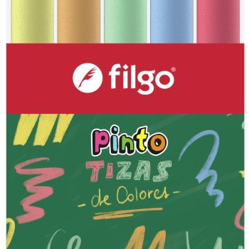 TIZA FILGO COLOR X 10