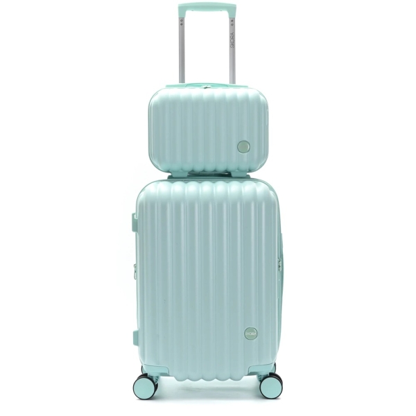 SET VALIJAS SKORA AQUA 20" DOBLE RUEDA E