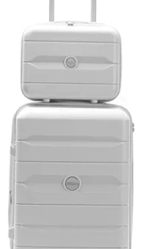SET VALIJAS SKORA BS AS BLANCO 20" DOBLE