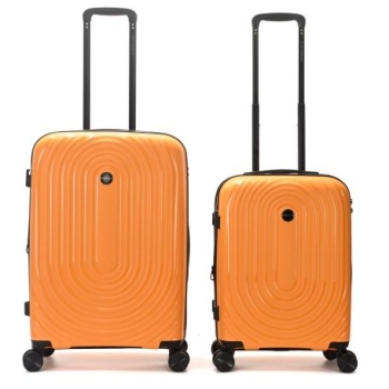 SET X2 VALIJAS WANDERLUST NARANJA 24"-20