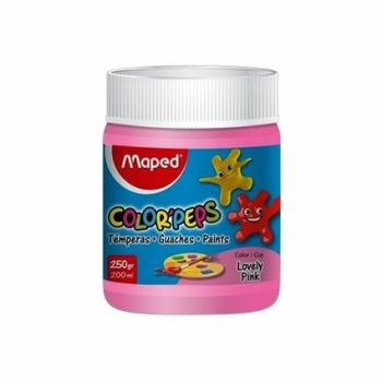 TEMPERA MAPED POTE 250GR ROSA PASTEL