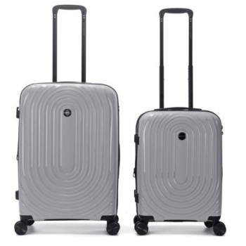 SET X2 VALIJAS WANDERLUST CEMENTO 24"-20