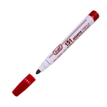 Marcador Trabi 151 P/PIZARRA Rojo