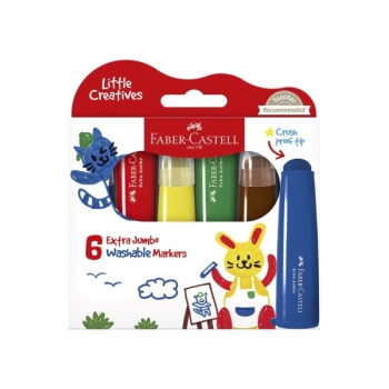 MARCADOR FABER CASTELL LAVABLES EXTRAJUM