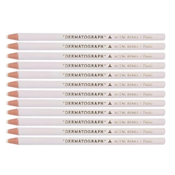 LAPIZ DERMATOGRAFICO BLANCO MITSUBISHI 7600