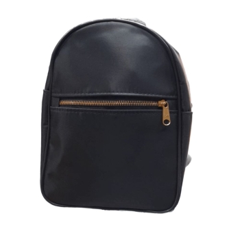 MINI MOCHILA LINEA TELA NEGRA