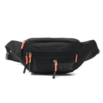 RIÑONERA WANDERLUST NARANJA MULTIPLE BOLSILLOS