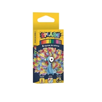 LAPICES DE COLORES SPLASH CORTOS