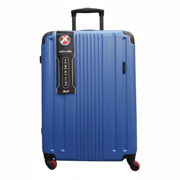 VALIJA UNICROSS RIGIDA ABS AZUL 24"