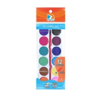 Acuarela Ezco X12 Colores