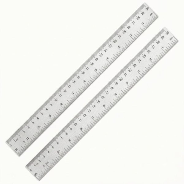 Regla ONIX 30CM Pvc Impreso Transparente