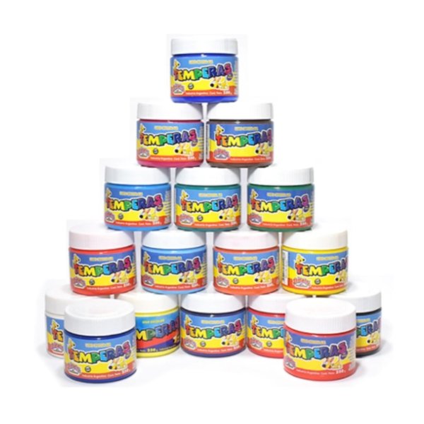 Tempera Sta Pote 250g Perlado Blanco