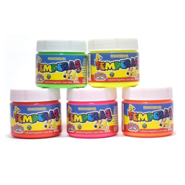 Tempera Sta Pote 250g Fluo Rosa