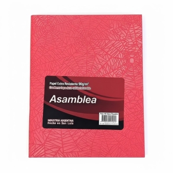 CUADERNO ASAMBLEA 16X21 CUADRICULADO 98HJ