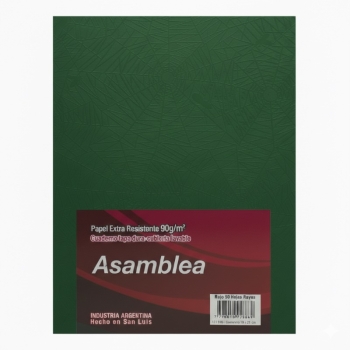 CUADERNO ASAMBLEA 16X21 RAYADO 50HJ