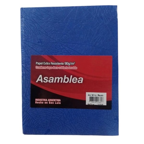Cuaderno ASAMBLEA Liso 19X24 98HJ