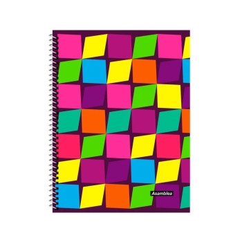 CUADERNO ASAMBLEA GEOMETRICO CUADRICULADO 42HJ