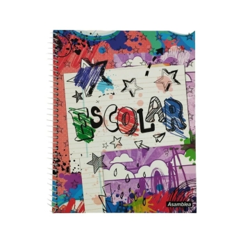 CUADERNO ASAMBLEA ESCOLAR CUADRICULADO 100HJ