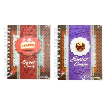 CUADERNO ASAMBLEA SWEETCANDY 80HJ CUADRICULADAS
