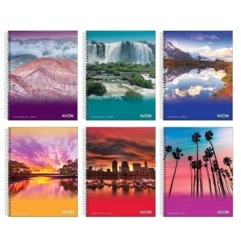 CUADERNO AVON 16X21 ESPIRALADO