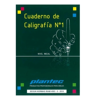 CUADERNO DE CALIGRAFIA PLANTEC N1
