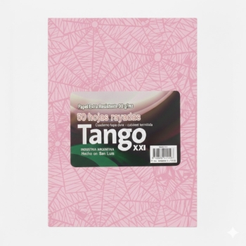 CUADERNO TANGO 16X21 RAYADO 50HJ