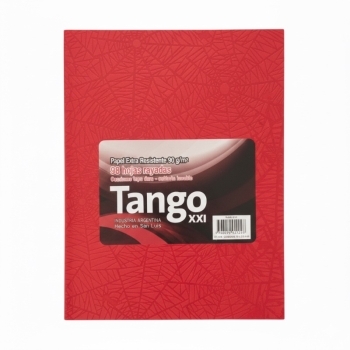 CUADERNO TANGO 16X21 RAYADO 98HJ