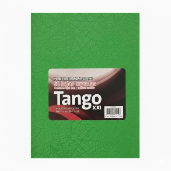 CUADERNO TANGO 19X24 RAYADO 98HJ