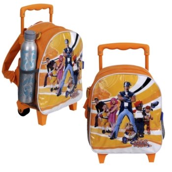 MOCHILA GREMOND CON CARRO LAZY TOWN 12"