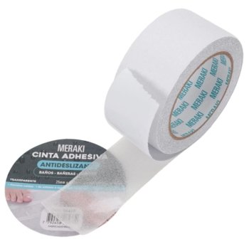 Cinta Adhesiva Antideslizante Transparente Meraki