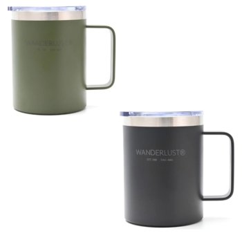Taza Wanderlust Termica con Tapa
