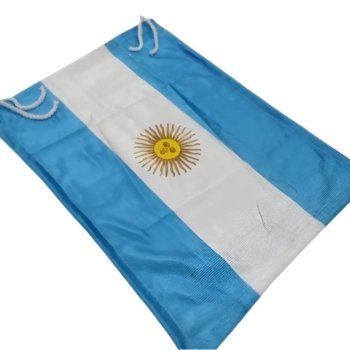 BANDERA ARG.POLIAMIDA C/SOL 30 x 48
