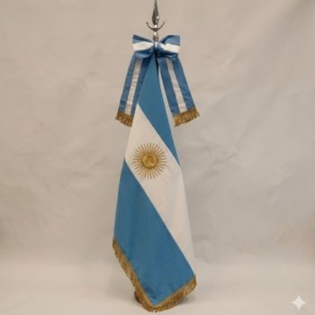 BANDERA CEREMONIA ARGENTINA JARDIN 2 SOL