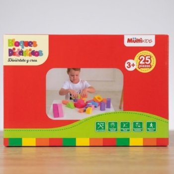 Bloques didacticos de goma eva multikids